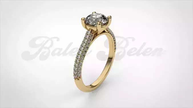Woman ring diamond R00253