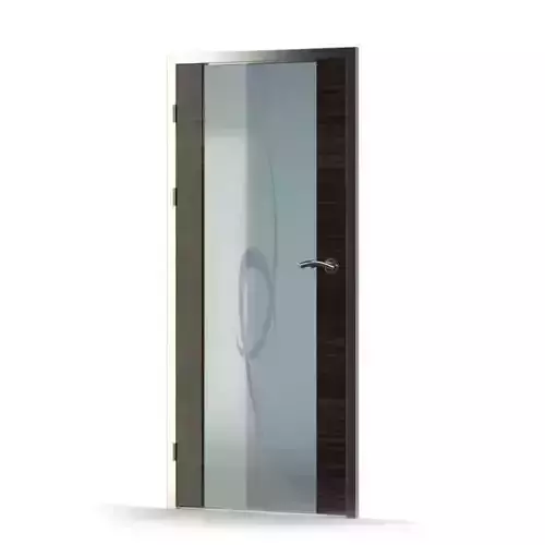 Wooden Decor Door 3D model