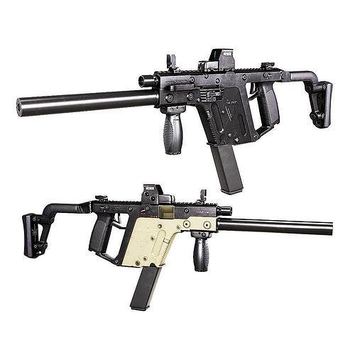Kriss vector gun weapon PBR realistic 3d model Low-poly 3D model