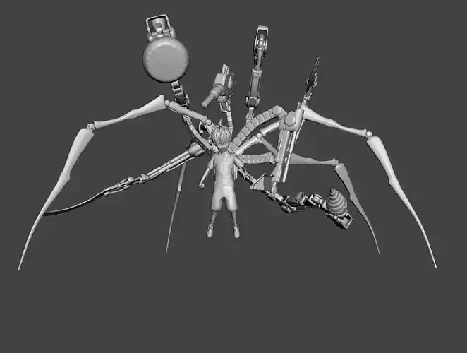 Child Emperor One punch man 3D Model