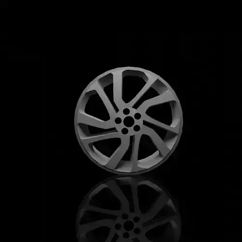 range rover wheel OBJ