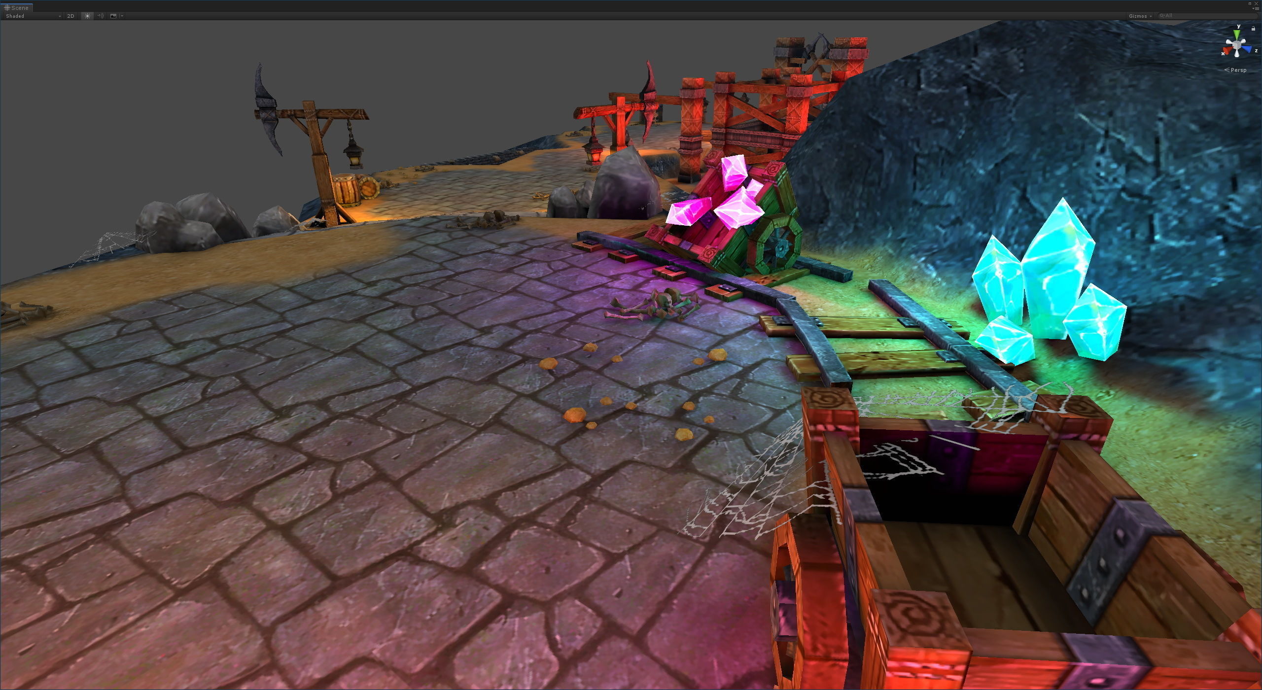 Casual RPG Environment 04 Low-poly 3D model_7