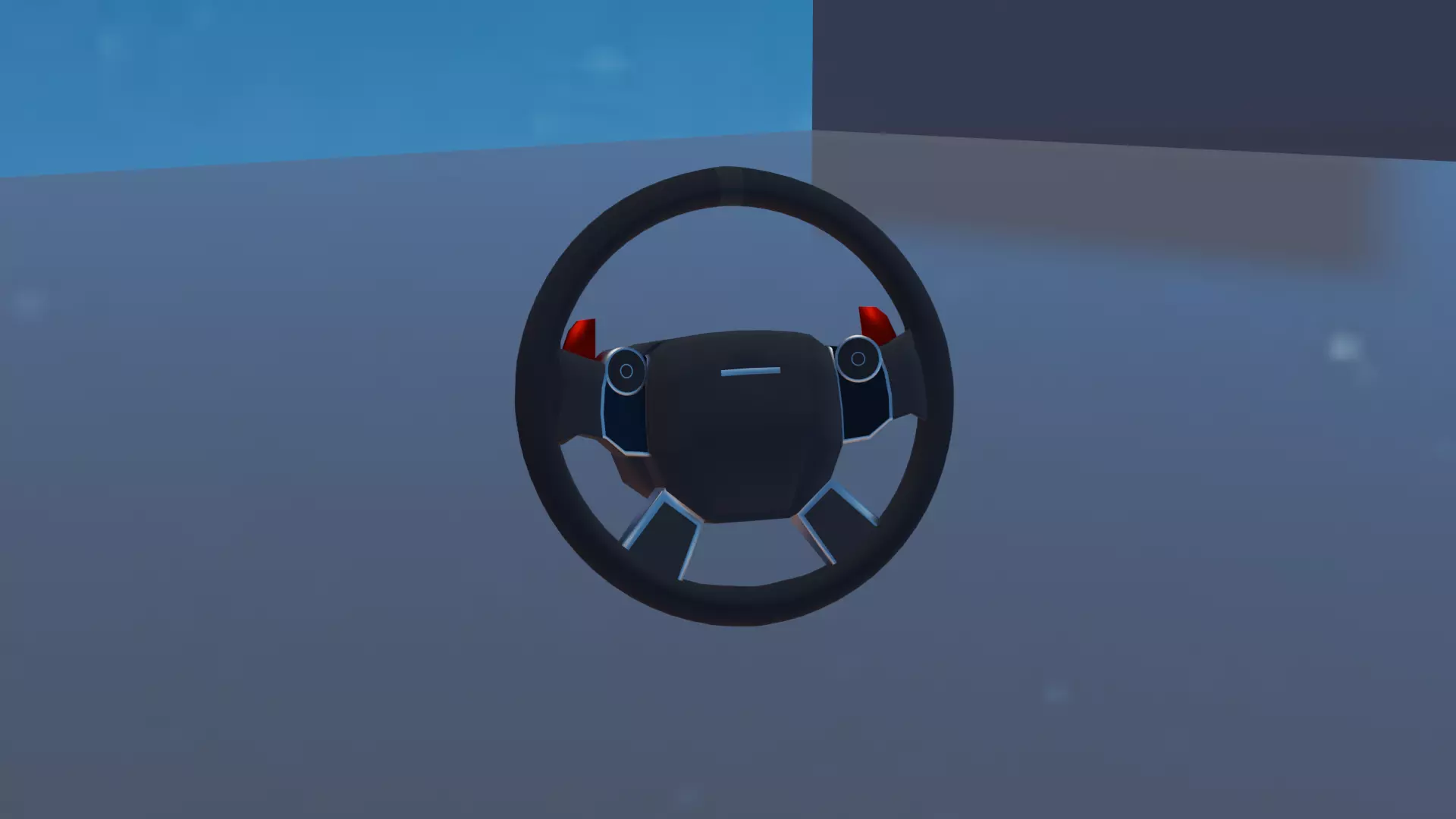 range rover steering wheel Free 3D model