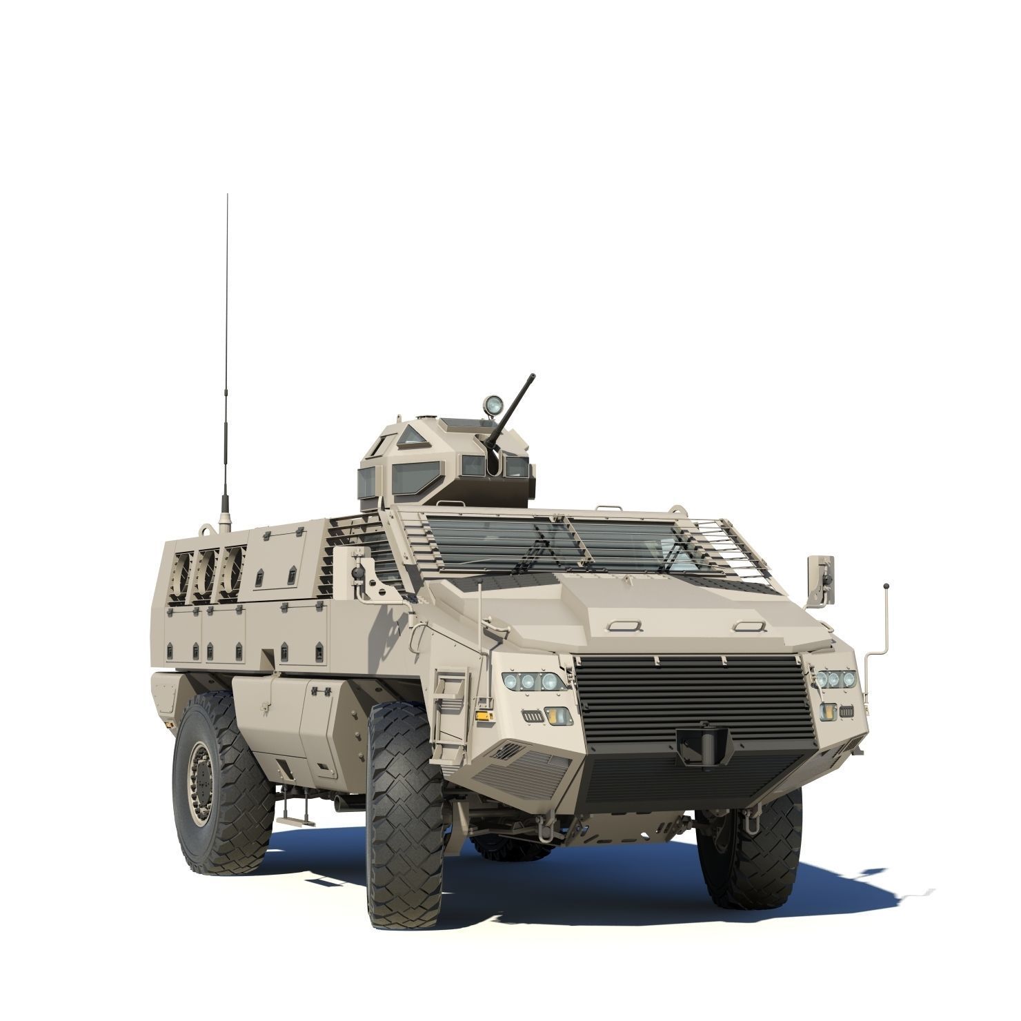Mbombe 4x4 IFV 3D model_4