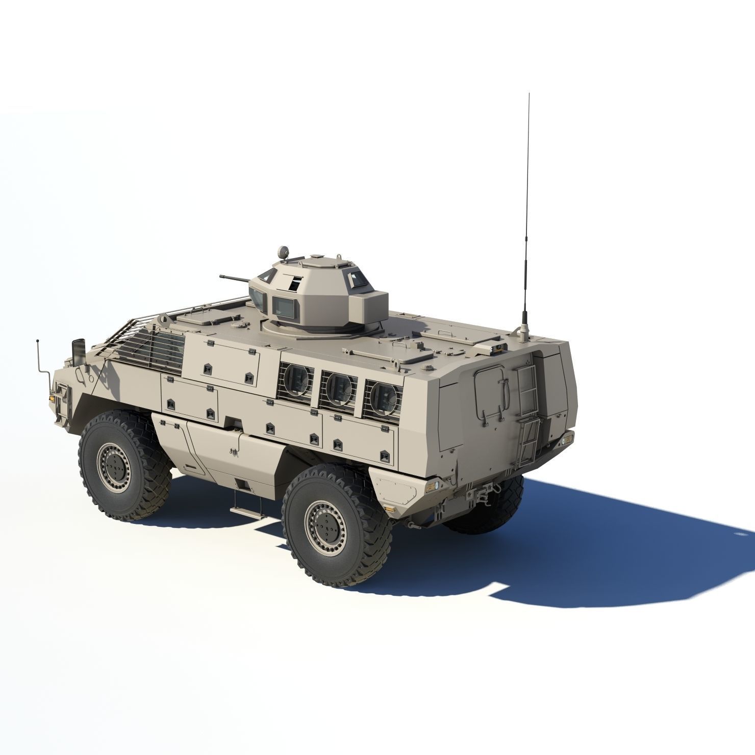 Mbombe 4x4 IFV 3D model_11