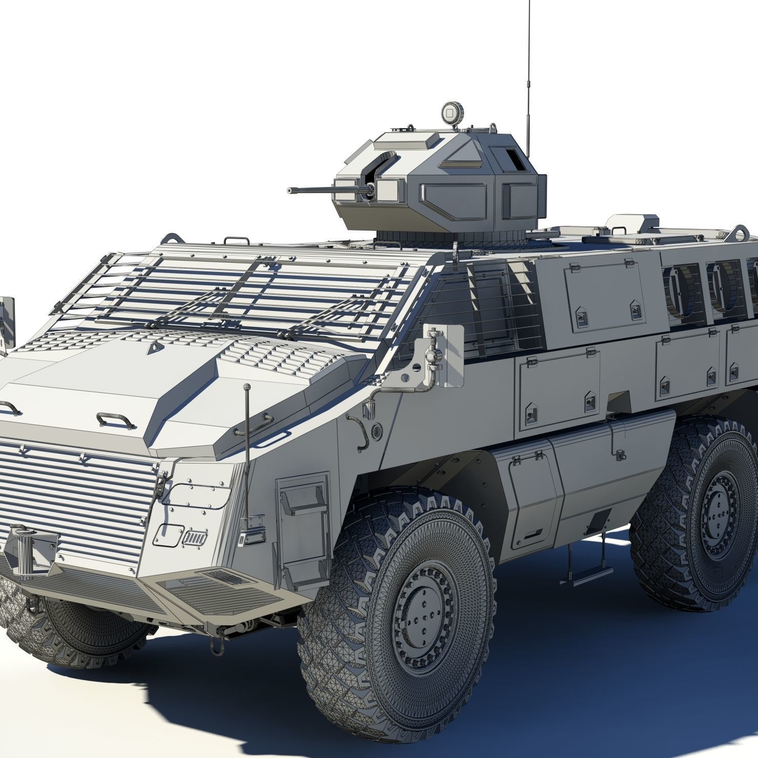Mbombe 4x4 IFV 3D model_16