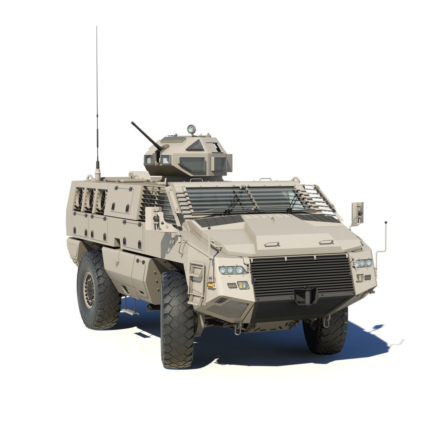 Mbombe 4x4 IFV 3D model_2