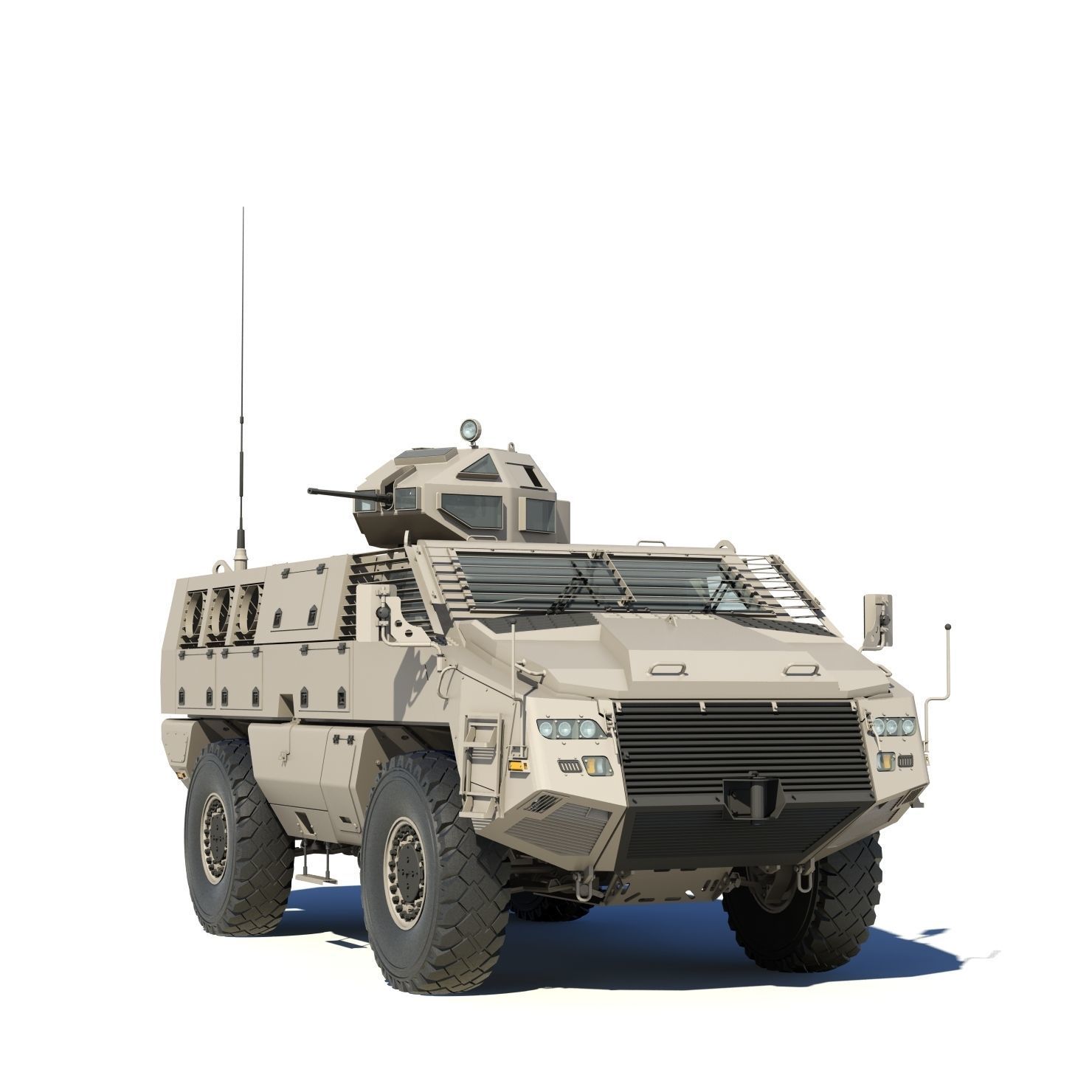 Mbombe 4x4 IFV 3D model_3
