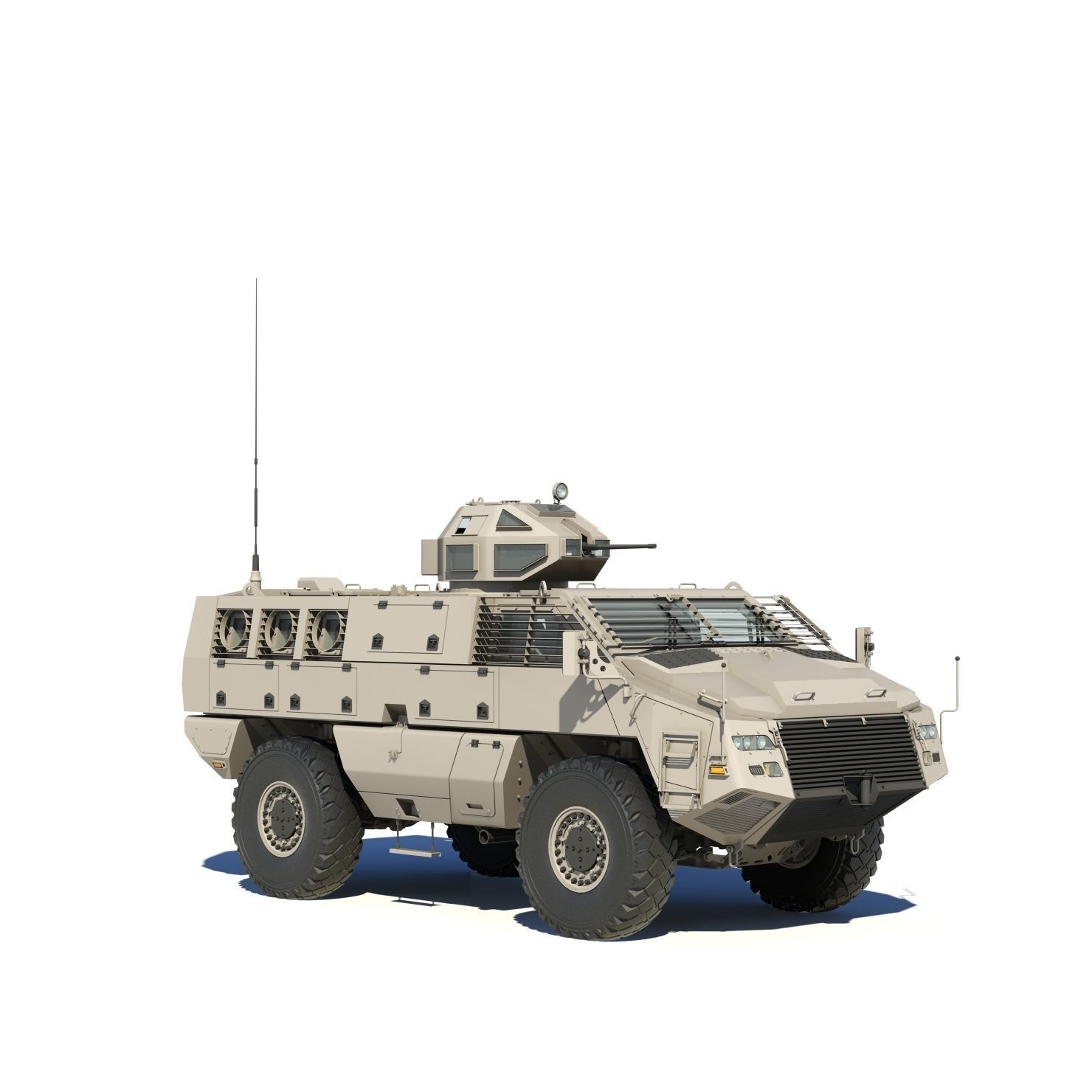 Mbombe 4x4 IFV 3D model_8