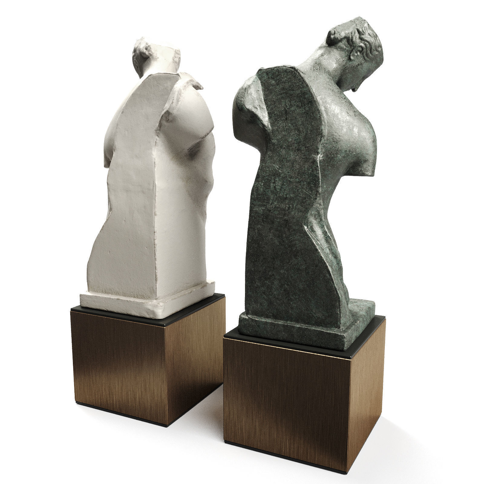 Aphrodite Psyche sculpture 3D model_3