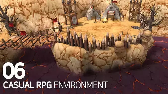 Casual RPG Environment 06