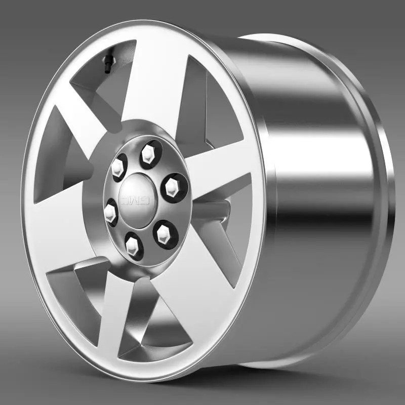 GMC Yukon XFE rim 3D model_0