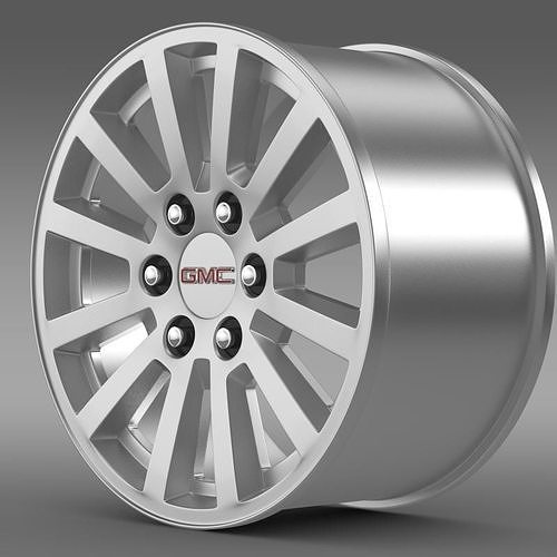 GMC Yukon Hybrid 2012 rim 3D model