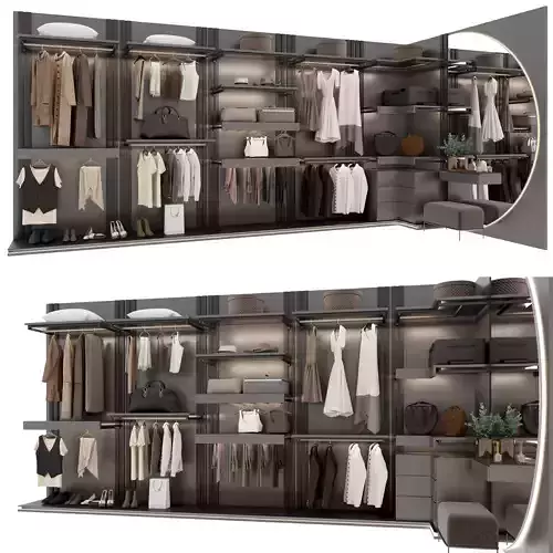 Wardrobe closet - closet