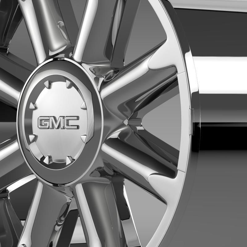 GMC Denali rim 3D model_3