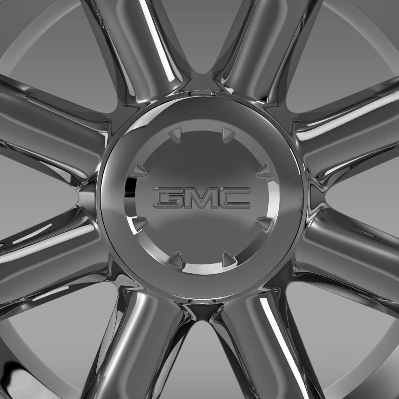 GMC Denali rim 3D model_4
