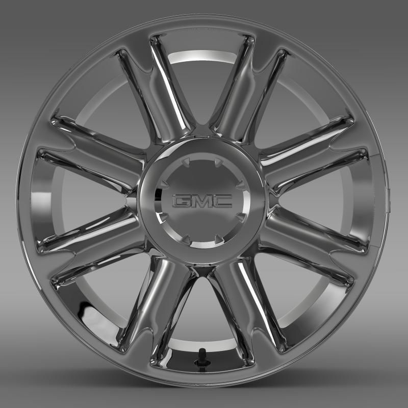 GMC Denali rim 3D model_1
