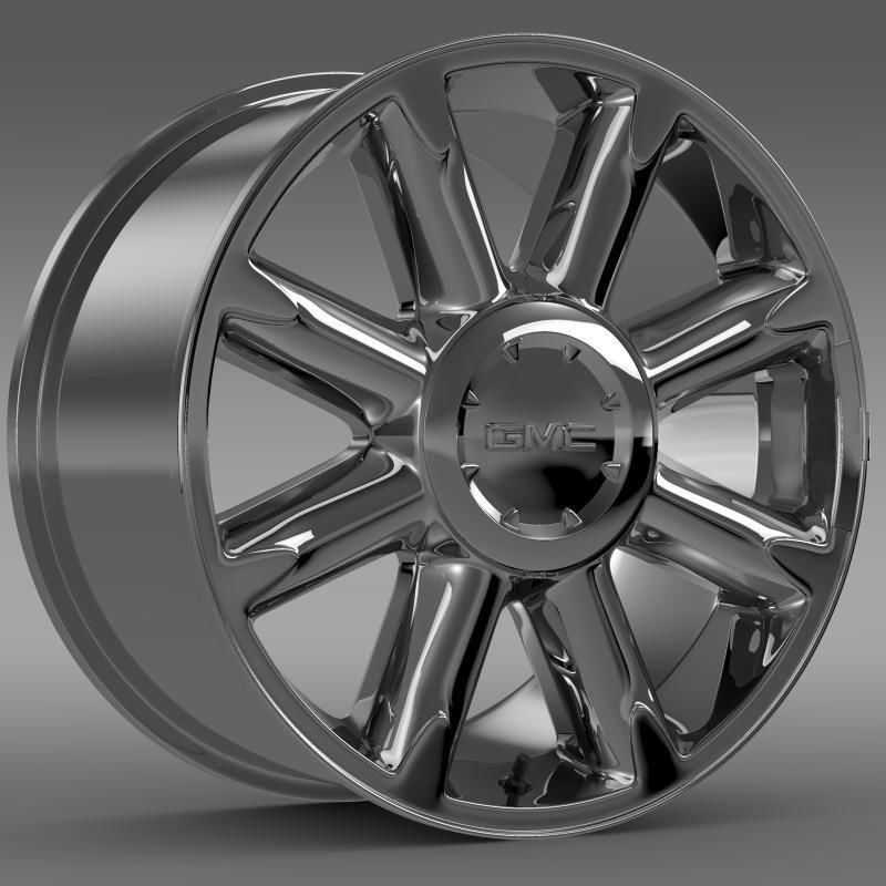 GMC Denali rim 3D model_2