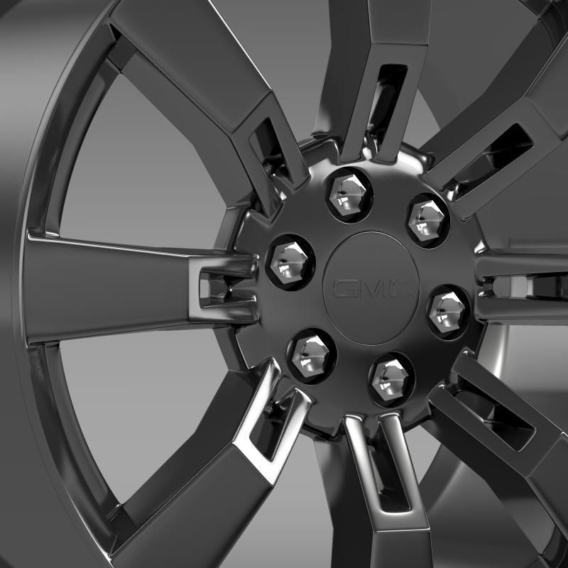 GMC Denali Hybrid rim 3D model_5