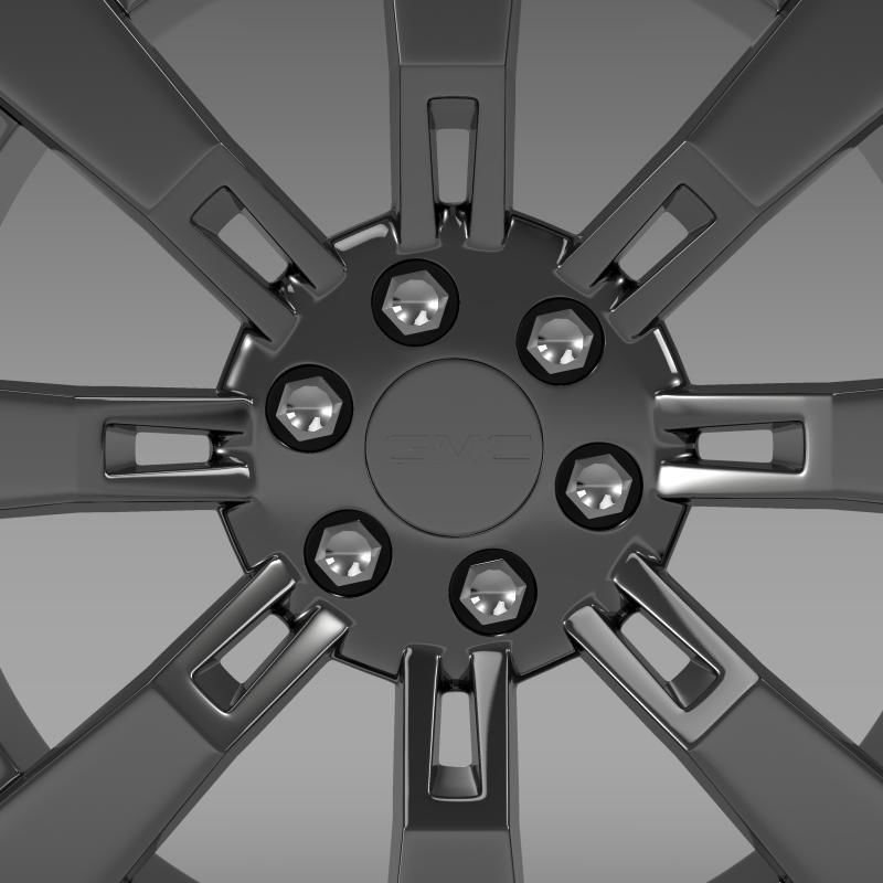 GMC Denali Hybrid rim 3D model_4