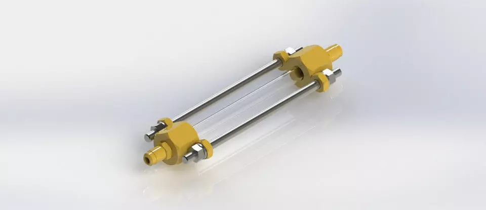 Tubular sight glass d10 Free 3D model