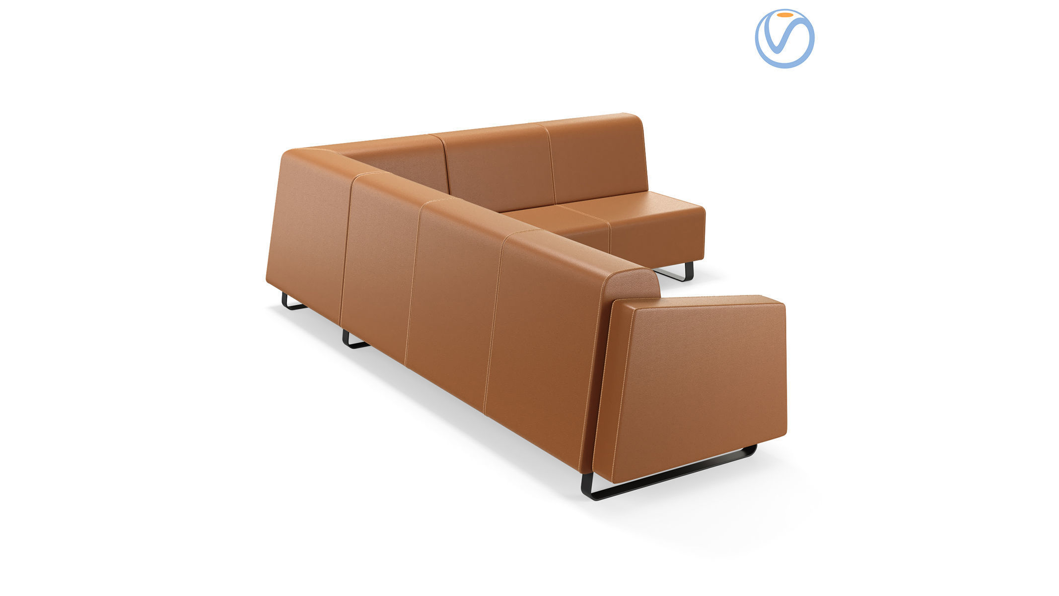 Modular Sofa VOO VOO Bejot 3D model_6