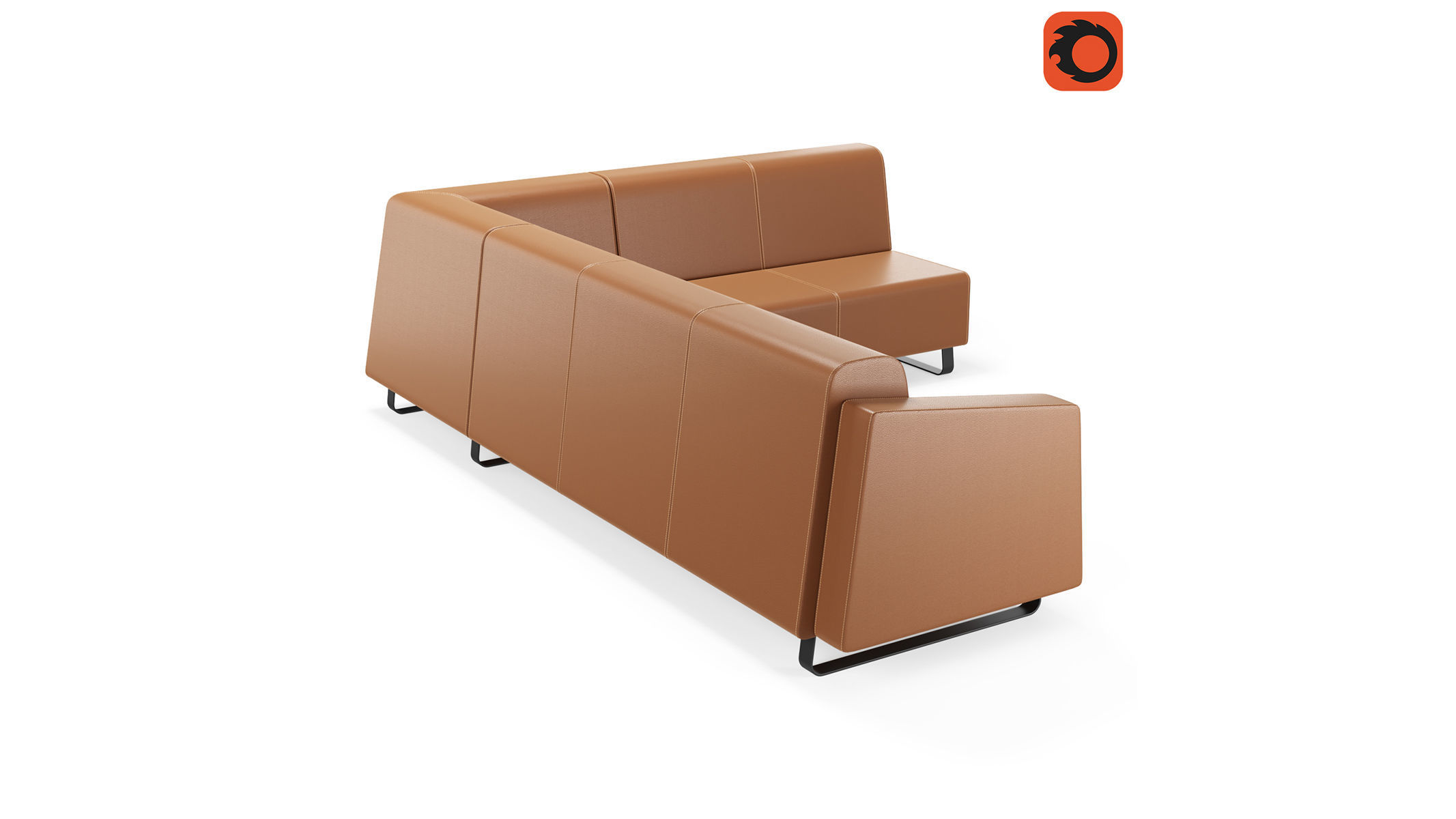 Modular Sofa VOO VOO Bejot 3D model_5