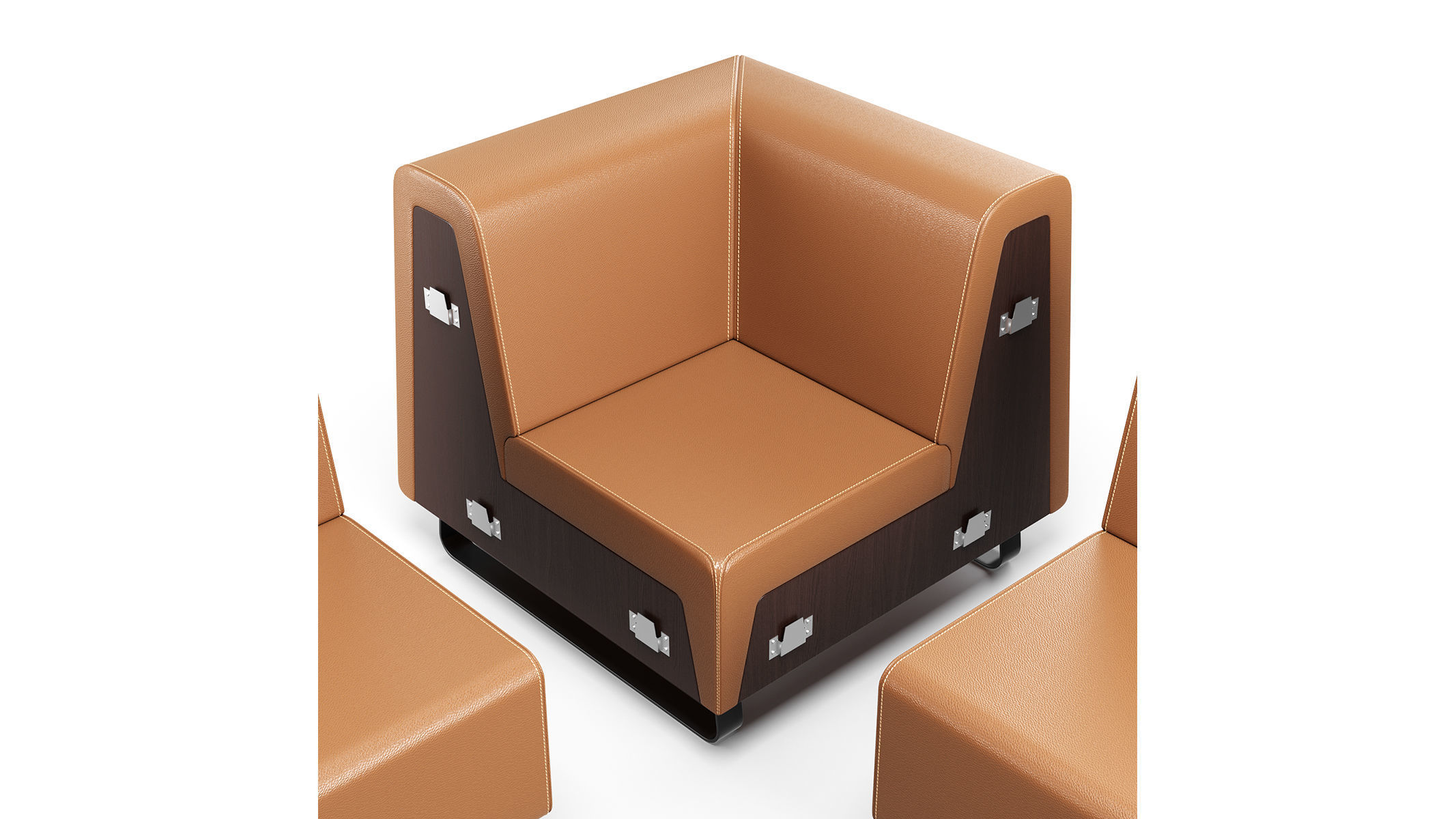 Modular Sofa VOO VOO Bejot 3D model_3
