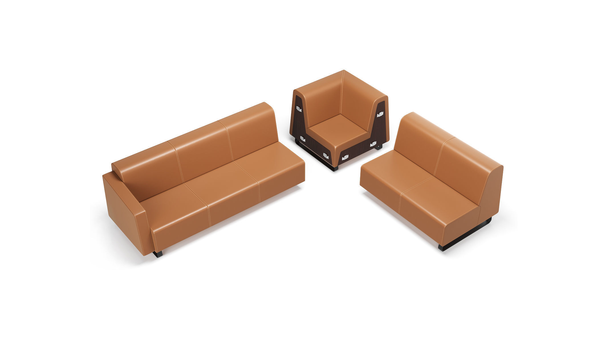 Modular Sofa VOO VOO Bejot 3D model_2