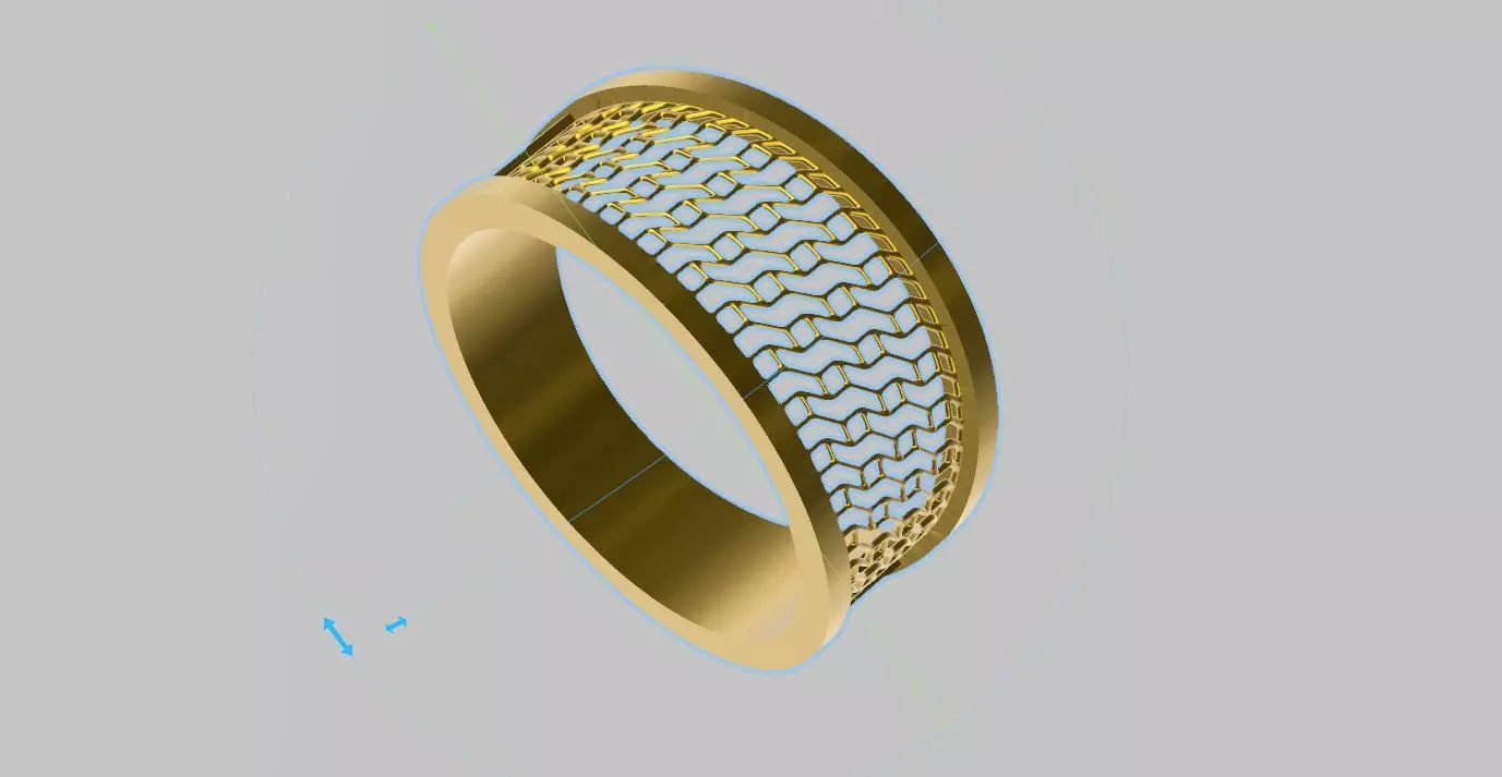 contemporary jali ring stl verified 3D print model_0