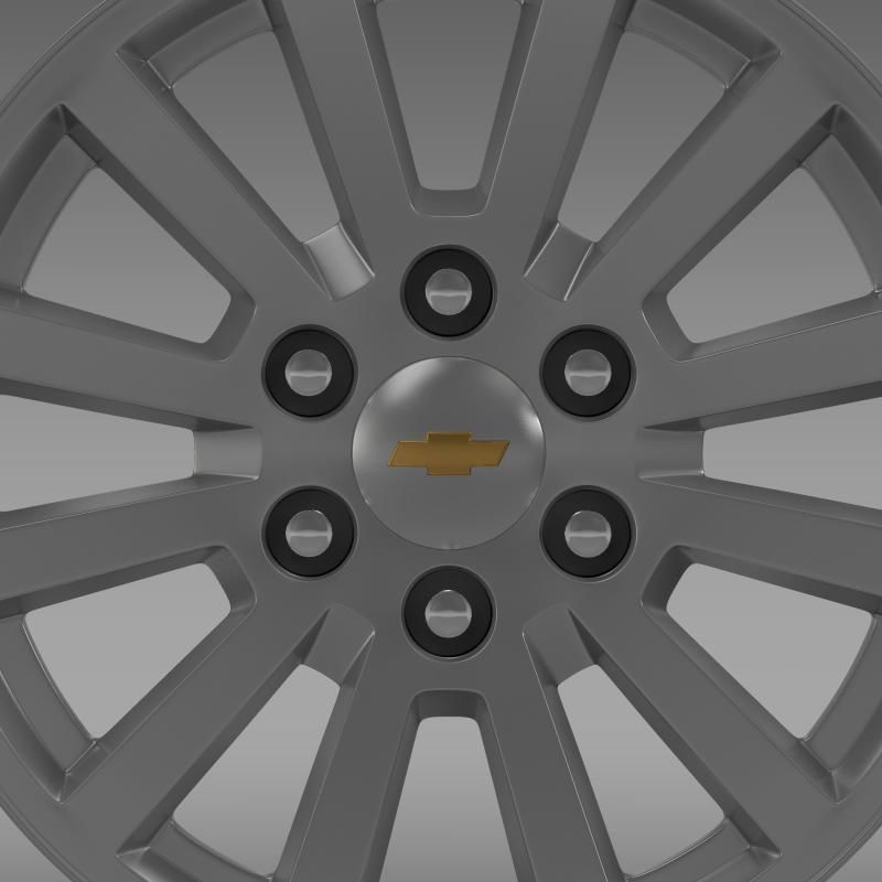 Chevrolet Tahoe Hybrid 2012 rim 3D model_5