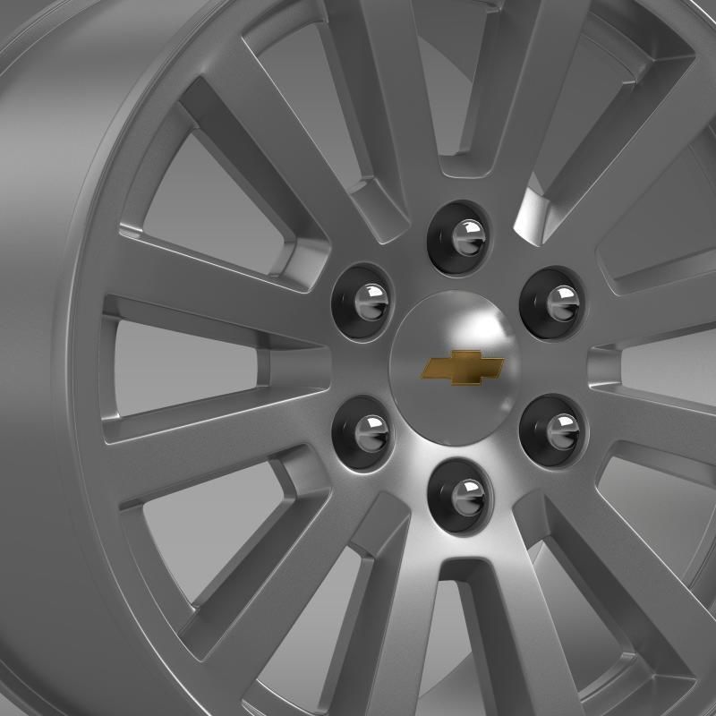 Chevrolet Tahoe Hybrid 2012 rim 3D model_3