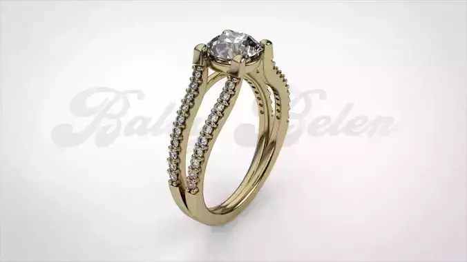 Woman ring diamond R00263
