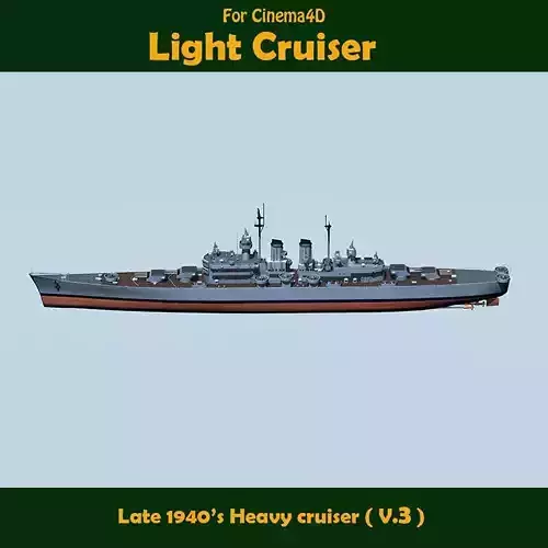 Light Cruiser 3D model