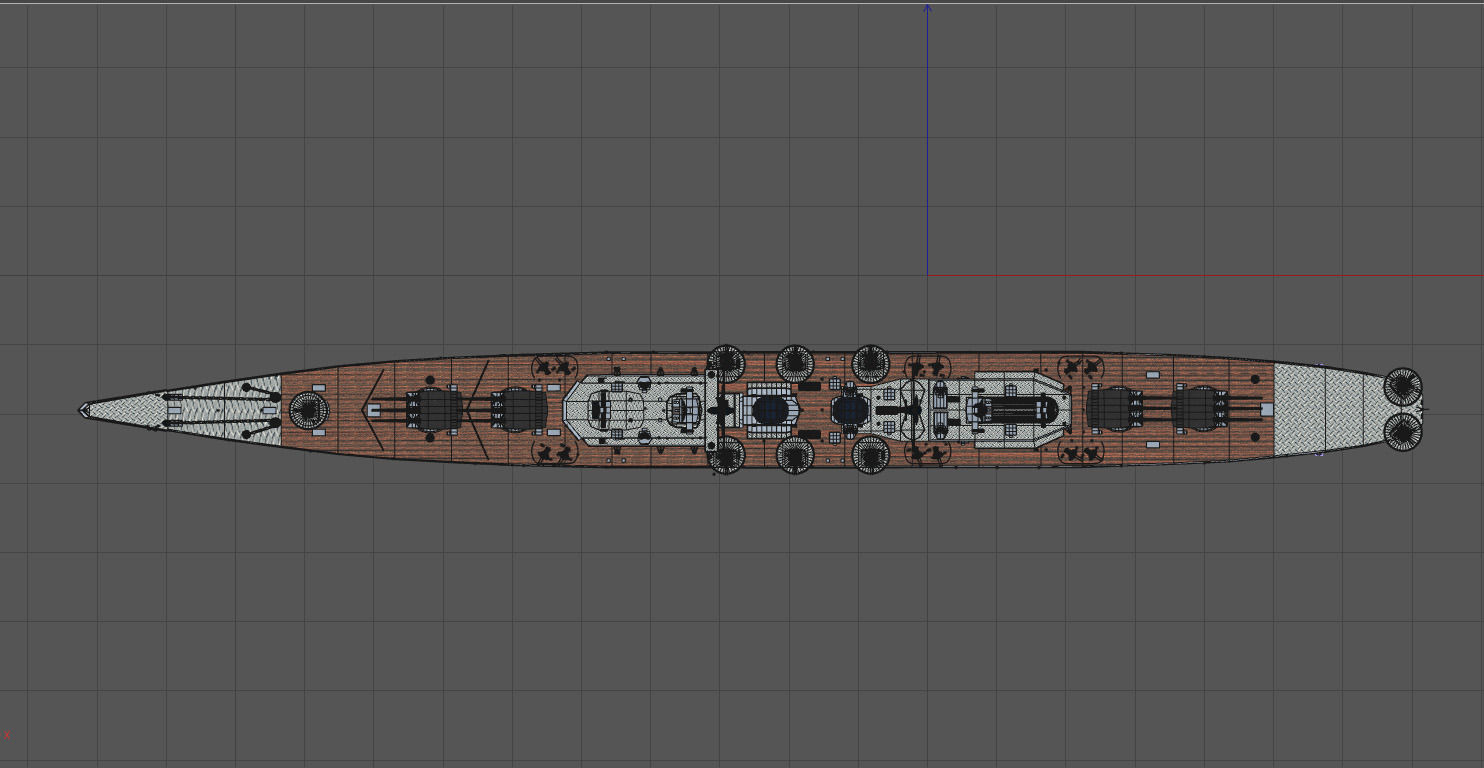 Light Cruiser 3D model_12