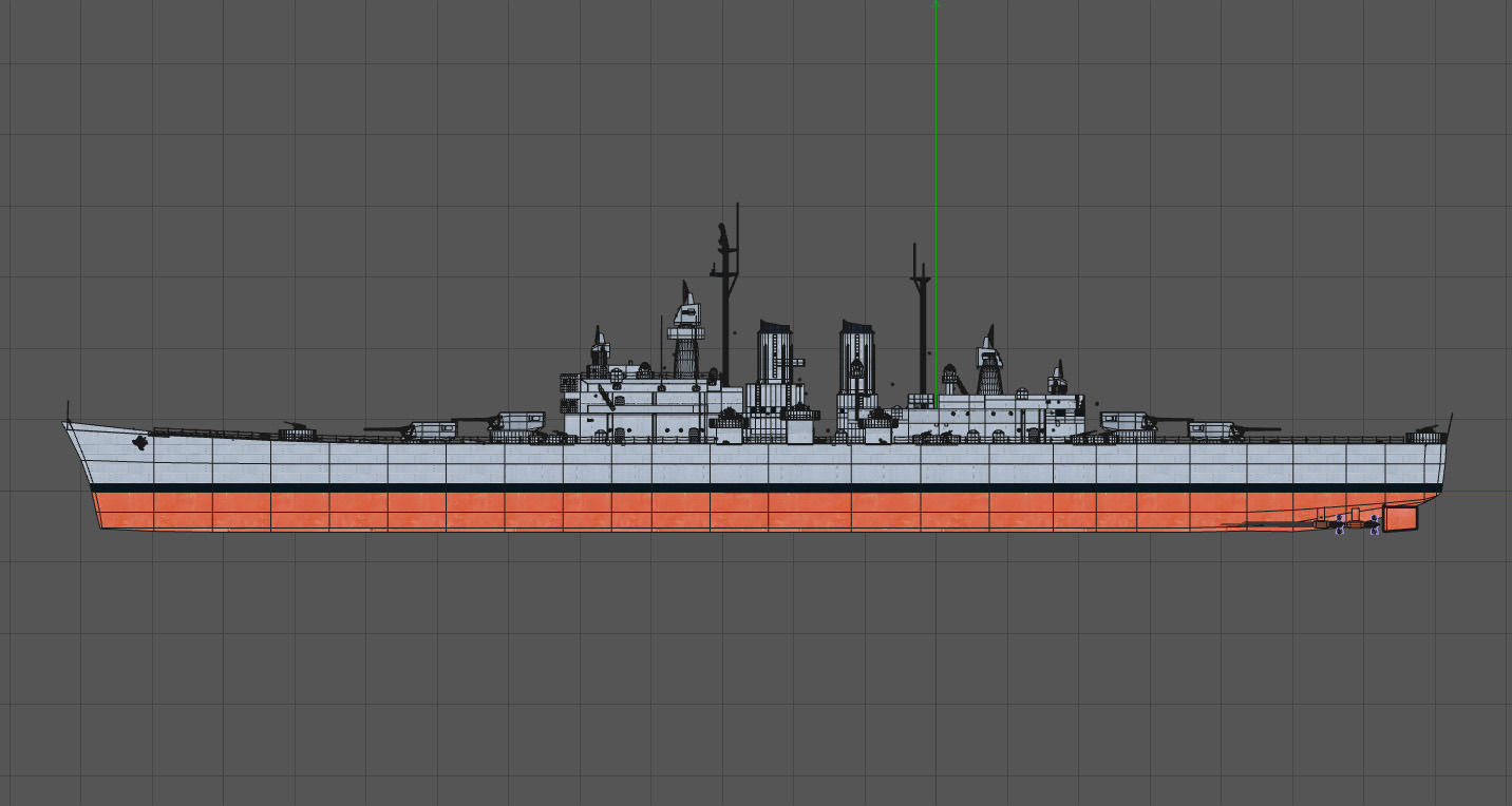 Light Cruiser 3D model_11