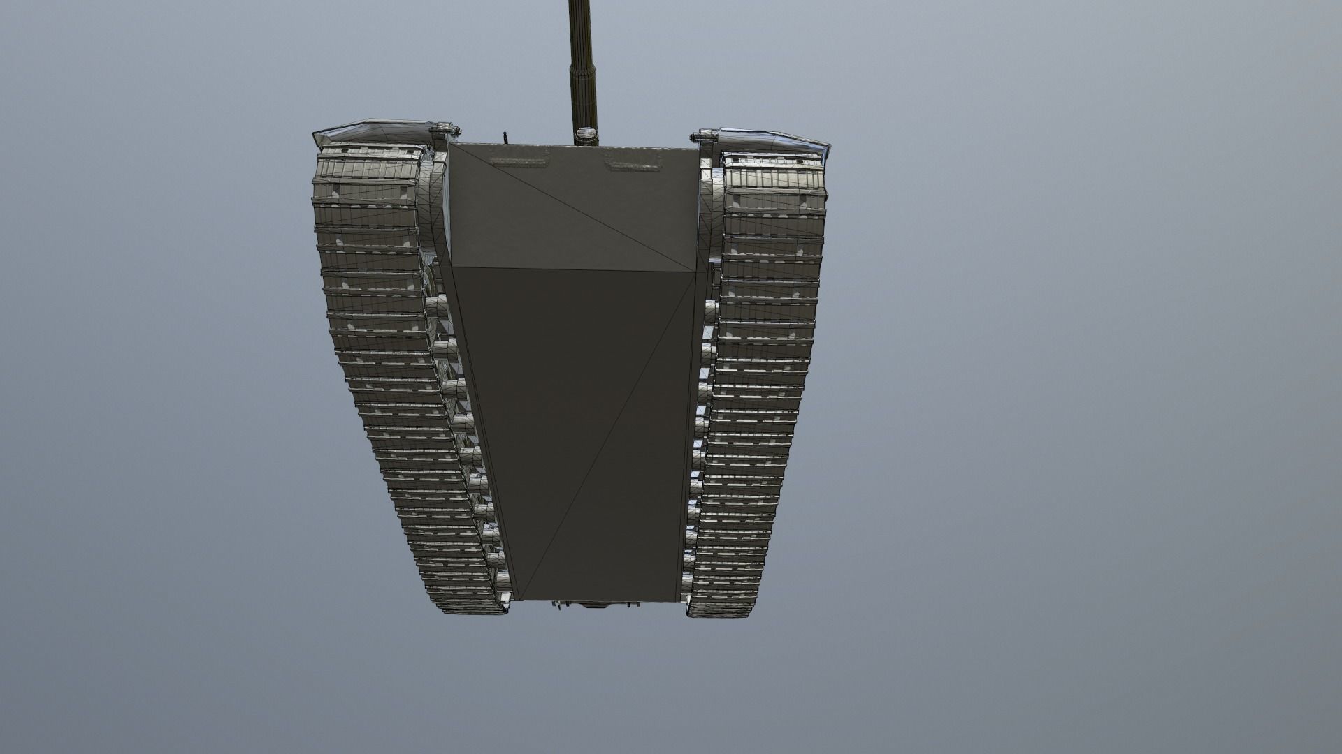 Tank Game ready 3d model star wars pendant light Low-poly 3D model_27