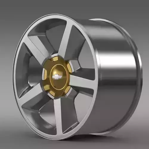 Chevrolet Suburban  LTZ 2007 rim 3D model