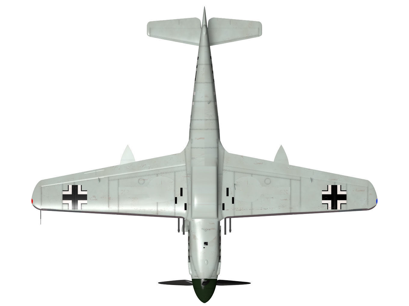 Messerschmitt Me 309 V4 3D model_10
