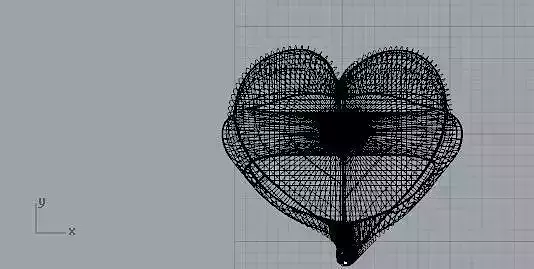 Anello cuore sviluppo Free 3D model