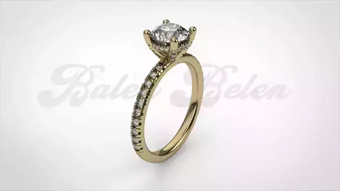 Woman ring diamond R00265