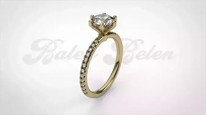 Woman ring diamond R00267