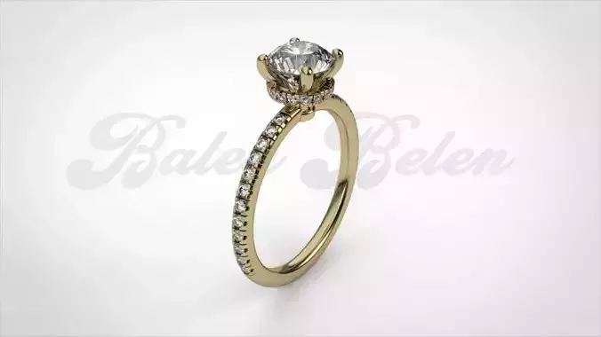 Woman ring diamond R00268