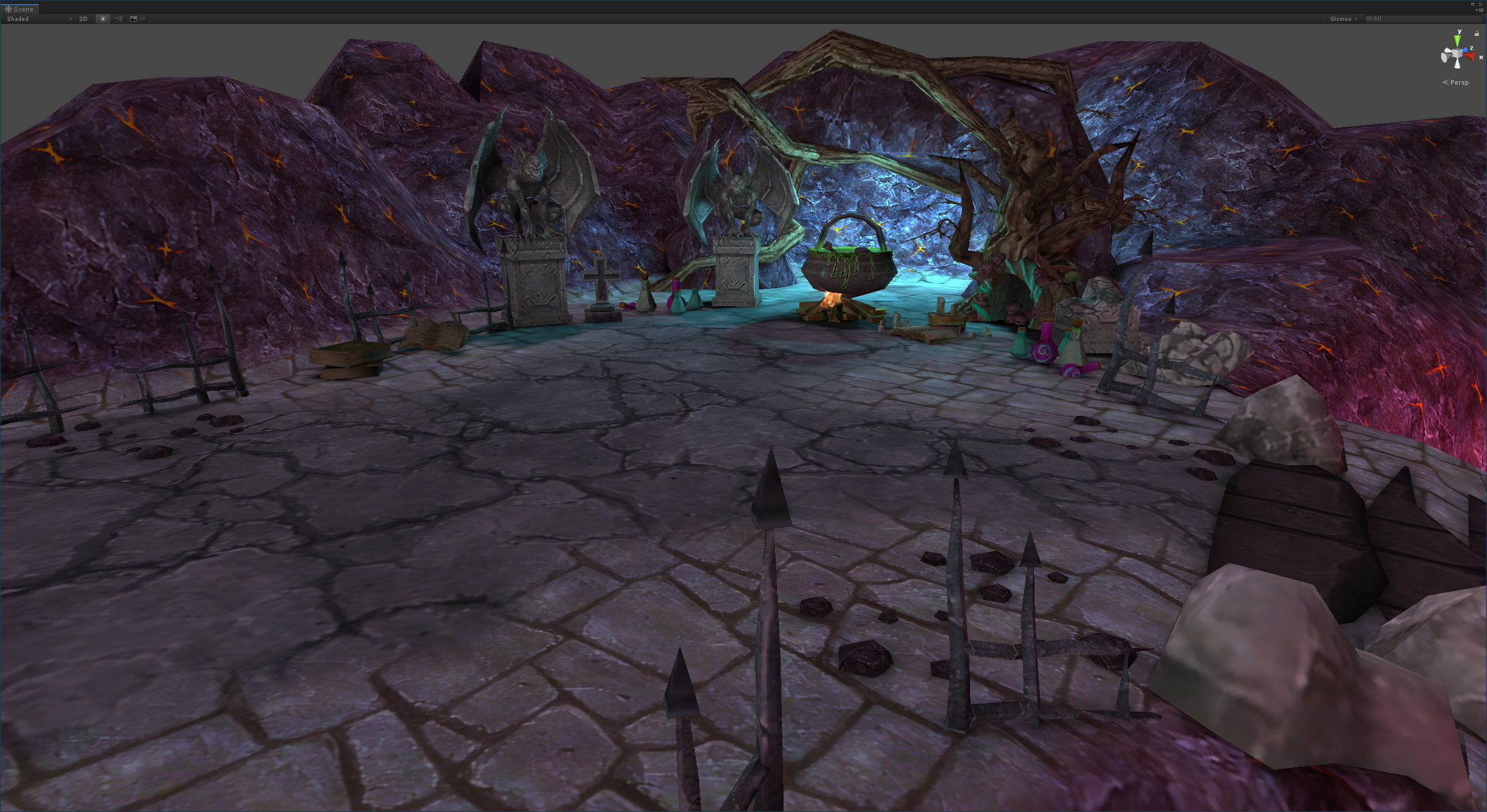 Casual RPG Environment 09 Low-poly 3D model_4