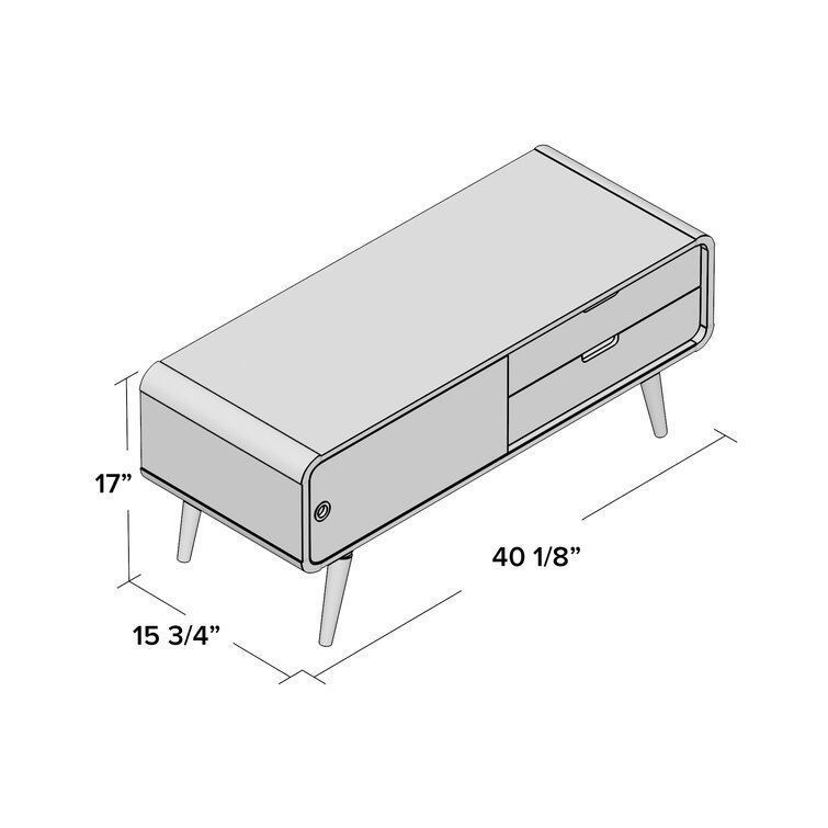 GO TV Stand 3D model_1