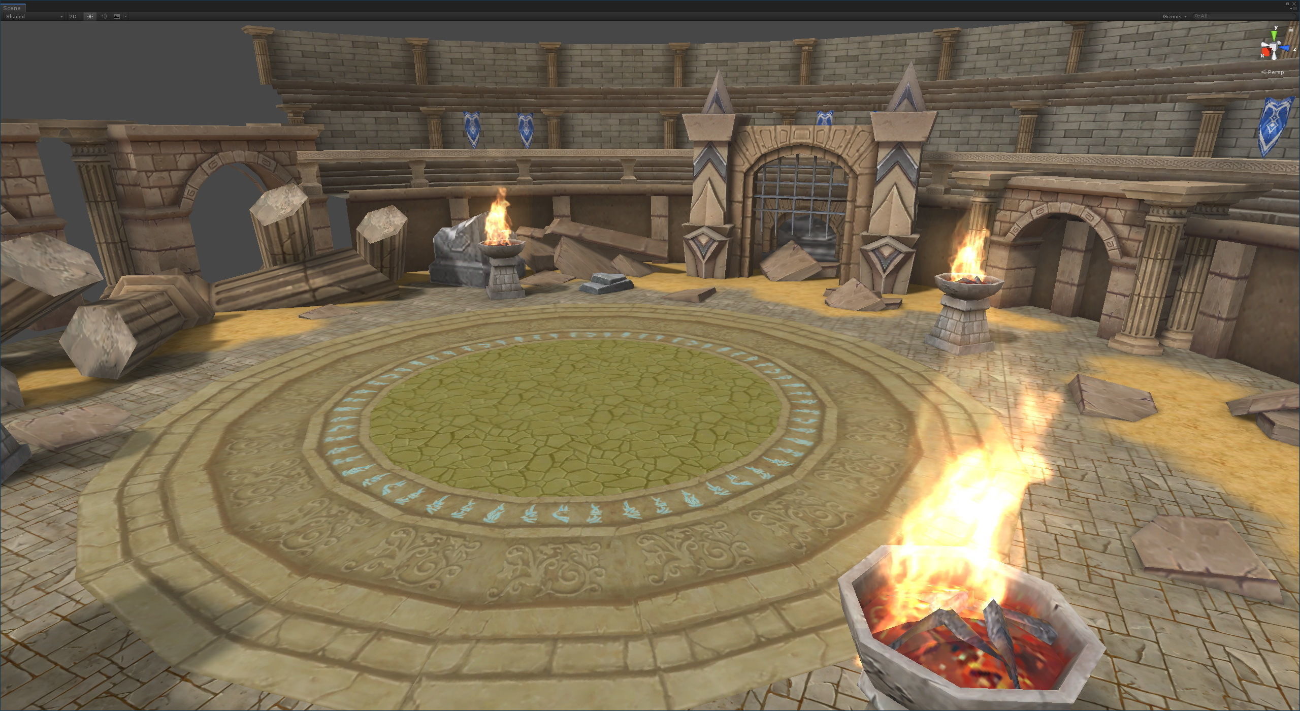 Casual RPG Environment 12 Low-poly 3D model_7