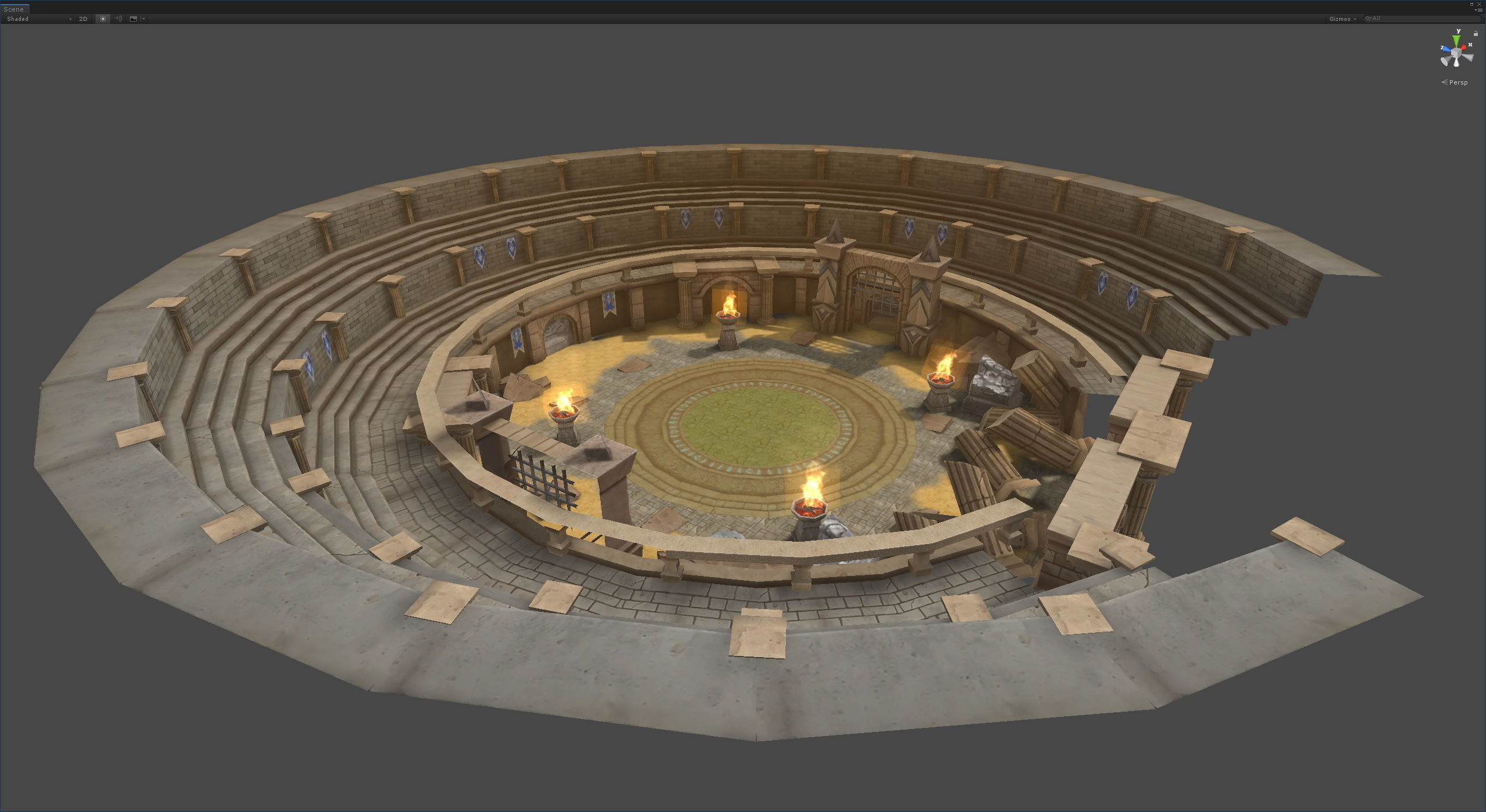 Casual RPG Environment 12 Low-poly 3D model_10