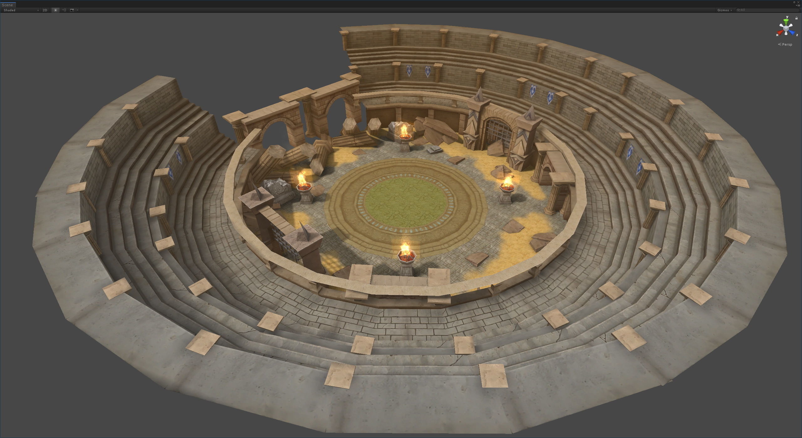 Casual RPG Environment 12 Low-poly 3D model_6