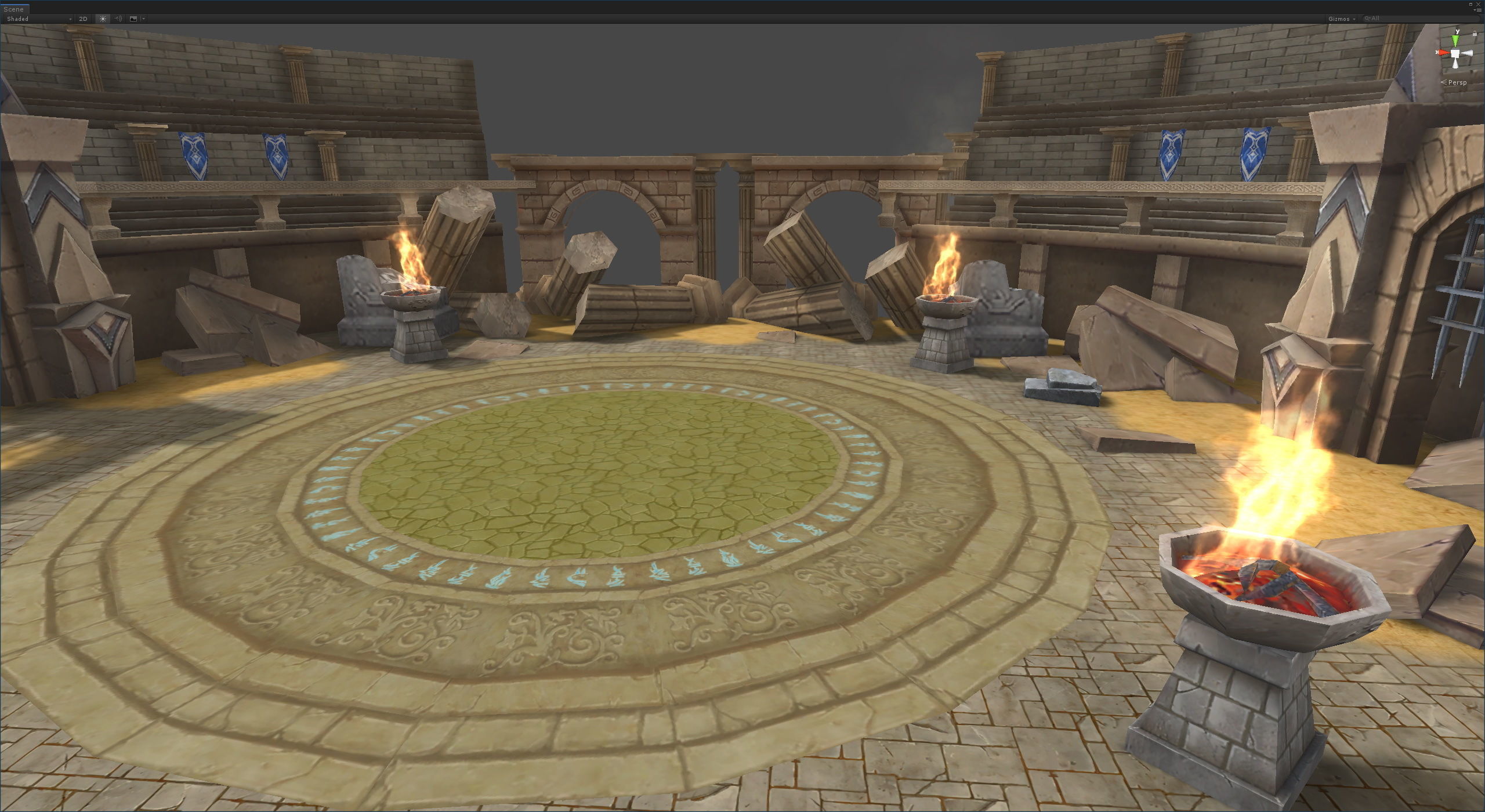 Casual RPG Environment 12 Low-poly 3D model_8