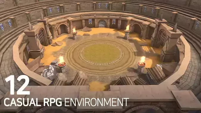 Casual RPG Environment 12